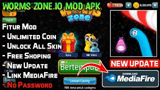 Worms Zone io Mod Apk Versi 4.5.1 Terbaru 2023 - Unlimited Coin & No Password
