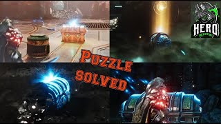 HOW TO SOLVE CHEST PUZZLE AT GODFALLS[easy]