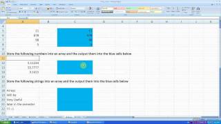 Week 1 Movie 8 - 1D Arrays Part 2