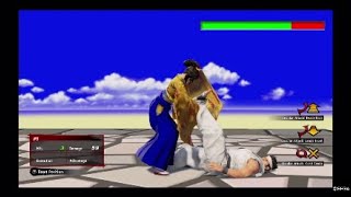 VF5US Aoi Basic Combos Check Desc