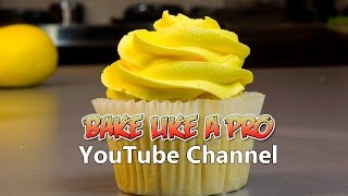 Easy Moist Lemon Cupcakes Recipe