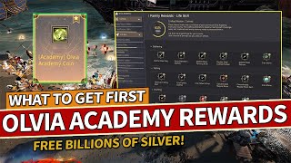 Olvia Academy BEST Rewards To Get First in Black Desert Guide