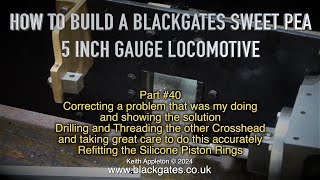 A BLACKGATES SWEET PEA LOCOMOTIVE BUILD - PART #40