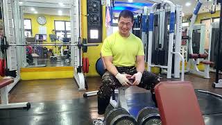 공덕 헬스 피티  2월17일 160kg 인클라인 헤머, 벤치 100kg 40회이상