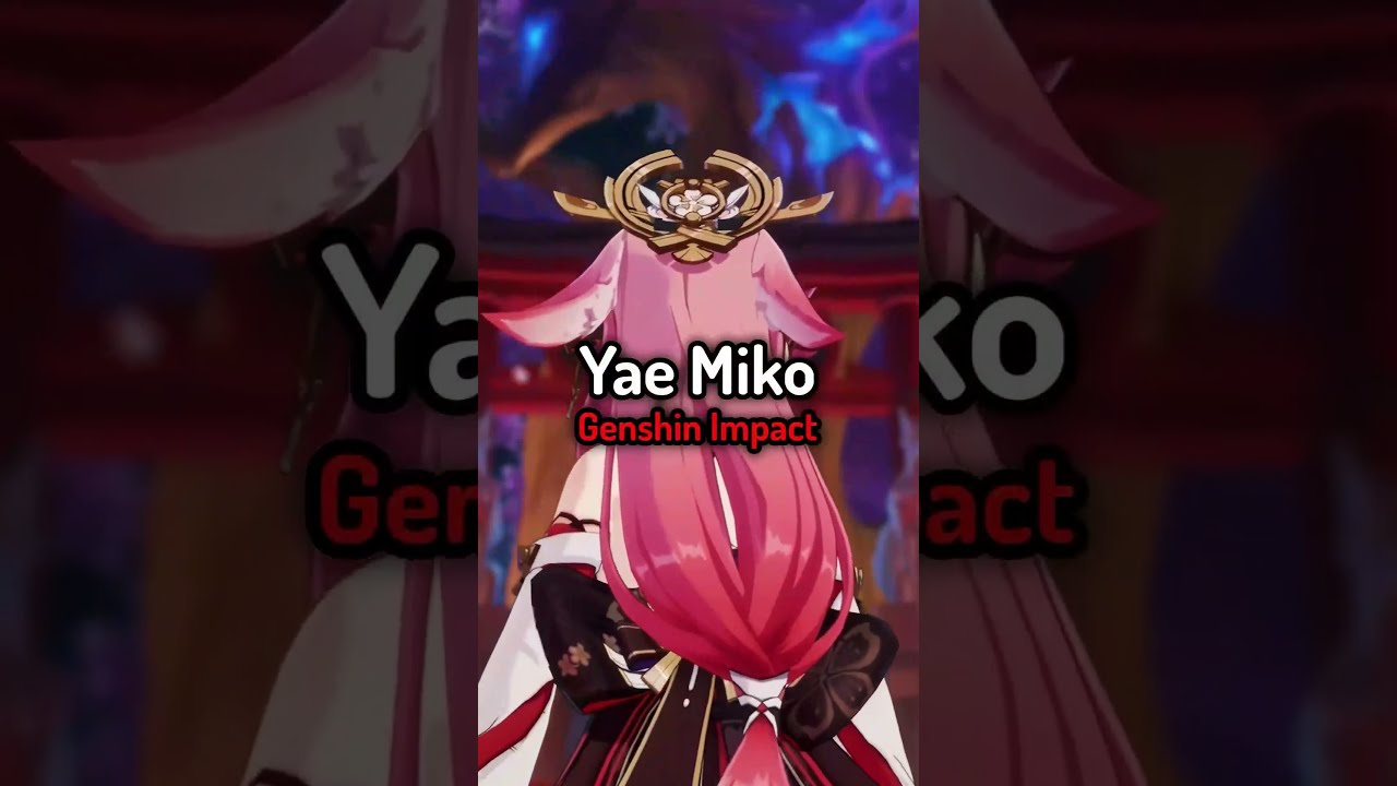 Yae Miko's Voice Actor also voices WHO?! #shorts