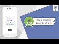 How to Implement Count Down View in Android Studio | CountDownView | Android Coding