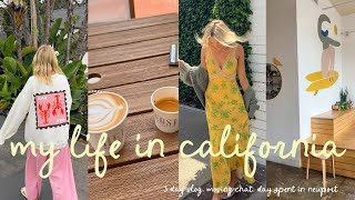 my life in california | 3 day vlog, moving chat, a day in newport