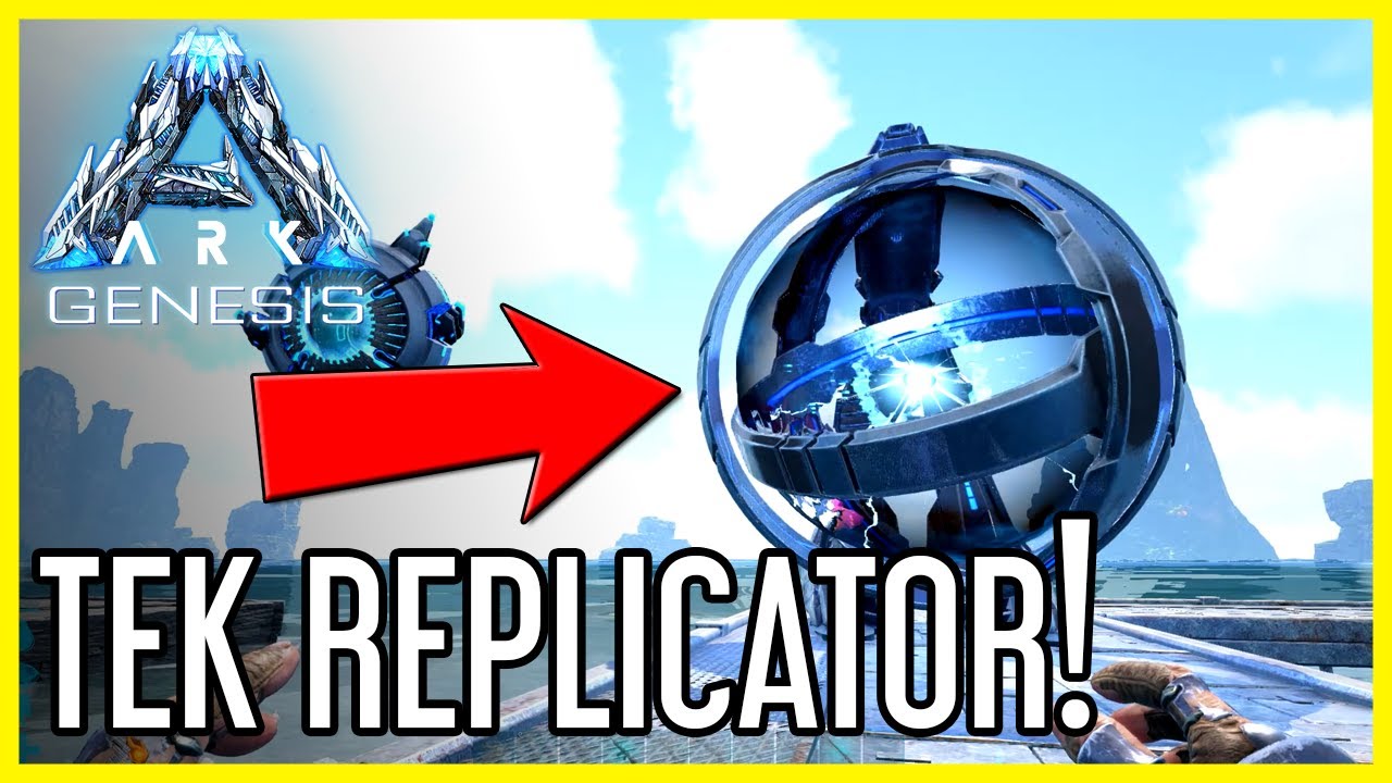 Unlock The Tek Replicator In ARK: Genesis - YouTube