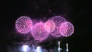 2012赤川花火大会　エンディング 野村花火工業（株）