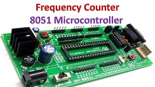 Lecture 38: Frequency counter using 8051 microcontroller | Assembly language program