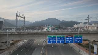 부산광역시 기장군 기장읍  동해고속도로 🛣 동부산 요금소 모습