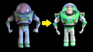 Restoring & Re-painting a 1995 Buzz Lightyear