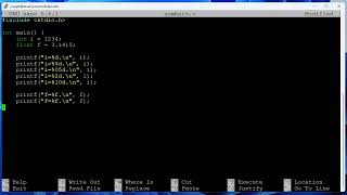 C Programming 006 - printf int and float