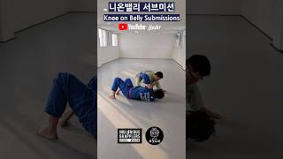 주짓수씨 주짓수기술 / 니온밸리 서브미션 / Knee on Belly Submissions #shorts