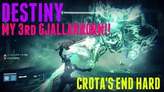 Destiny 悲報!!３本目のギャラルホルンッ！！MY 3rd GJALLARHORN!【monchi】 Destiny攻略クランTOD