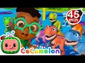 Dinosaur Counting Game | Cody and Friends! Sing with CoComelon