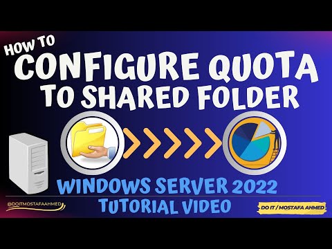 Как настроить и включить квоту для общей папки Windows Server 2022