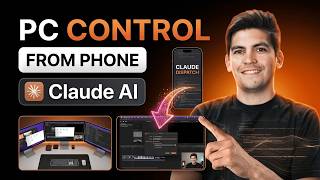 Claude AI Tutorial: Control Your PC from Your Phone! (Dispatch) 🚀
