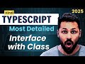 TypeScript Hindi Tutorial #29 Interface with Class