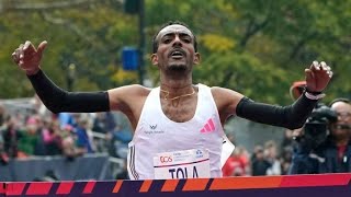 Tamirat Tola sets course record to win NYC Marathon