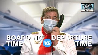 Podcast Episode: Flight Boarding Time vs Departure