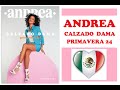 Catálogo ANDREA Calzado  Dama  Primavera 2024