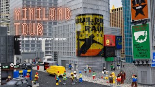 COMPLETE MINILAND TOUR✨ | Previews at LEGOLAND New York Resort