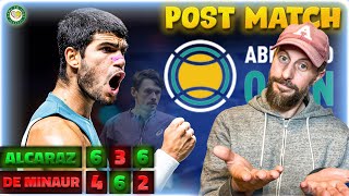 Alcaraz WINS Rotterdam Open 2025 🏆 | Final Post Match Reaction