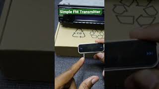 Simple FM transmitter