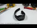 Whats inside the G-8100 series square G-Shock watch | Disassembly