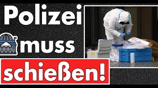 Bremen Bahnhof: Polizei schießt.auf abgelehnten Ghanaer - Tagesschau lässt es weg.