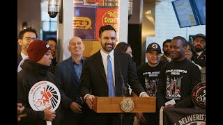 Mayor Mamdani Announces $5 Million Settlement for Wrongfully Deactivated Food Delivery Workers