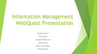 4D2A WebQuest Presentation