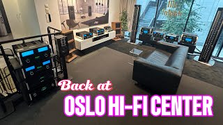 Audio Store Visit: Oslo Hifi Center - McIntosh, KEF, Audiovector