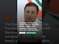 EC bars Congress’ Randeep Surjewala from campaigning for 48 hours, cites remarks on Hema Malini