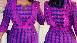 🆕Modèles de robes africain / Modèles de robes en pagne /2025 Bazin Dresses, Mode africaine