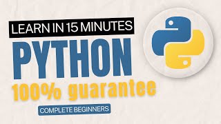 15 Minute Python Tutorial for Beginners in Hindi (Full & Complete Python Crash Course)