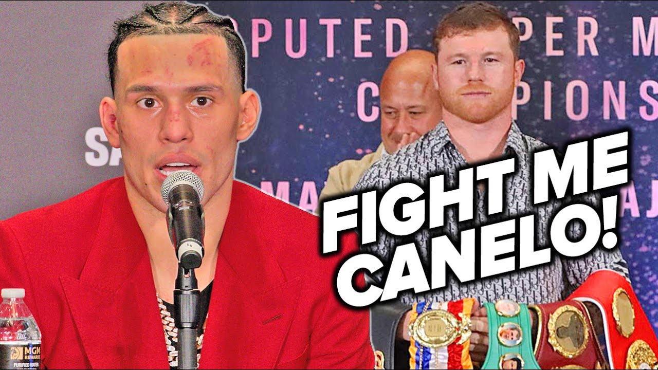 EARNED THE CANELO FIGHT - DAVID BENAVIDEZ TELLS CANELO TO FIGHT HIM ...