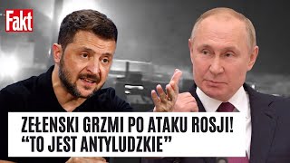 GROŹNIE PRZY ELEKTROWNI JĄDROWEJ! Rosyjski dron rozbił się o sarkofag. Prezydent ostrzega  | FAKT.PL