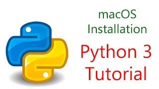 Instructions for Python 3 installation on macOS