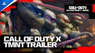 Call of Duty: Black Ops 6 \u0026 Warzone | TMNT Trailer | PS5, PS4