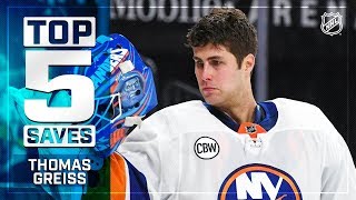 Top 5 Thomas Greiss saves from 2018-19