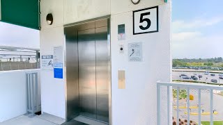 2013 Schindler HT Hydraulic Glass Elevator (Car 5) - Long Beach Airport Garage 2
