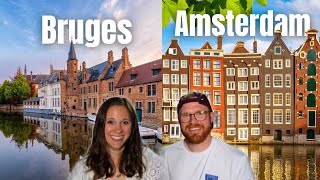 Exploring Bruges & Amsterdam in Just 2 Days! | Europe on NCL Prima