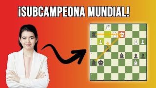 ¿Conseguiré ganar a la subcampeona del mundo? 😱 Juego con la GM Goryachkina (2584 elo)