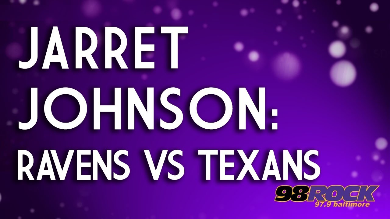 Ravens Vs Texans Tonight - YouTube