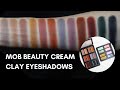 MOB BEAUTY CREAM CLAY EYESHADOWS: EVERYTHING YOU NEED TO KNOW | SWATCHES, EYE LOOKS AND REVIEW