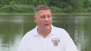 Authorities in St. Charles offer updates amid search for missing person on Fox River