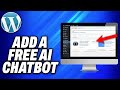 How To Add A Free Ai Chatbot To Wordpress -Easy Fix