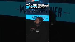 When the CEO Saved Zer0's CAREER and Falcons in ALGS #shorts